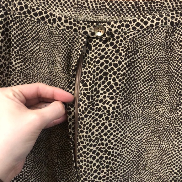 5/25Crazy Horse Snake Print Skirt - Picture 5 of 6